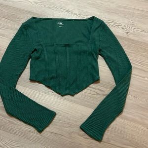 Pacsun green top